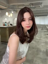 ボタン ハカタ(VOTAN hakata)&nbsp;【ろみおStyle】レイヤー/顔周りカット/チョコレートカラー/福岡