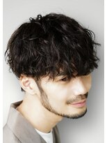 ゼンコー アオヤマ(ZENKO Aoyama)&nbsp;ツーブロック×マッシュ×スパイラルパーマ【表参道/パーマ】