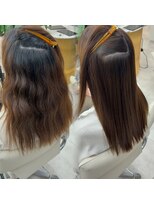 エトワ 新宿(ETOWA)&nbsp;☆コテ巻きもできる☆髪質改善縮毛矯正