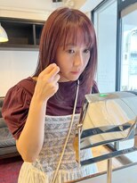 ジリ(JILI)&nbsp;大人女子に人気！ワンカールで可愛いミディアムレイヤー ▽福永