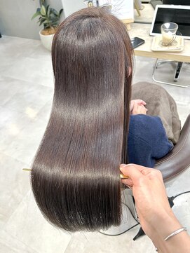 ベルム(Belme) Belmeオリジナル髪質改善×カラー/水光グレーベージュ