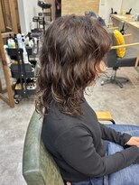 オッジバイケンジ(oggi by KENJE)&nbsp;横浜パーマ/ウルフパーマ／顔まわりレイヤー