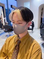 エン 栄店(enne) リバースセンターパート/刈り上げセンターパート/似合わせカット