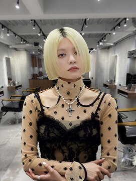 オルズ 渋谷(ALLZ) 渋谷/ハイトーン/ケアブリーチ/ホワイトブロンド/ケアカラー