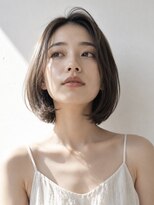 ヘイ 松本店(HEY) 【HEY 松本】韓国風前髪なしボブ×暗め透明感ベージュ
