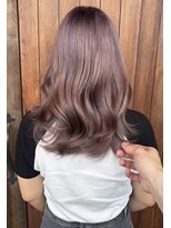 桃の木 ヘアー(桃の木 hair)&nbsp;ダブルカラー×ピンクバイオレット