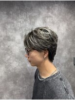 スピン 本八幡(SPIN)&nbsp;MEN’S HAIR/サーフカール/刈り上げセンターパート/本八幡