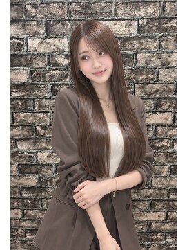 チャーム ヘア リゾート(charm hair resort) 絹髪縮毛矯正スタイル