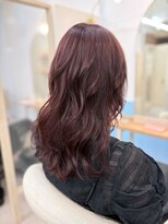 シアアルン 新小岩店(SHEER alun) ピンクブラウンカラー