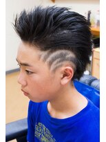 カプリヘアーデザイン(Capri Hair design)&nbsp;キッズバリアート☆リーゼントスタイル