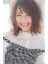 エルフォ(elfo) 【elfo】前髪ありのボブはパーマで大人っぽさキープ