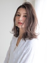 ヘアアンドエステ ヒロイン 西麻布本店(Hair&Esthe HIROIN)&nbsp;『HIROIN西麻布本店』かきあげバング×ひし形レイヤー