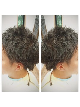 ココ ヘアーワークス(Co'Co hair works) ゆるめツイストパーマ