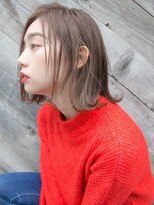 ルティア 池袋(Lutia) 切りっぱなしミディーヘア☆