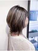 30~50代にもおすすめ☆バレイヤージュカラー