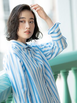 ティメレ 神戸三宮(Timere) ミディアムパーマスタイル【Timere神戸三宮】