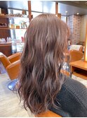 ピンクベージュカラー【岩本大樹】