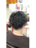 ツーブロック×ツイスパ