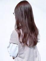 モルニ(MORNI)&nbsp;マロンブラウン_マロンベージュ Aラインボブ かきあげ