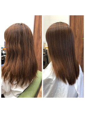 ヘアーグラン(Hair Gran.) 縮毛矯正施術例
