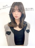 韓国風くびれヘア/エギョモリ