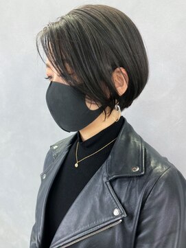 アイティーバイアルバム 藤沢店(IT by ALBUM) グレージュショート_くびれヘアビタミンカラー_ba363161