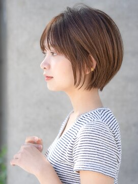 エインアンリー 表参道(AIN.ANLY.) 前髪あり大人ショートボブ20代30代40代【AIN.表参道】川原大地