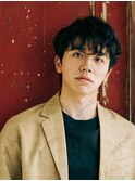 透明感ショートパーマ20代/30代/40代/庭瀬