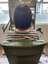 ヘアーサロン リバース(Hair Salon Rebirth)&nbsp;【防府/Rebirth】切りっぱなしボブ