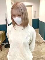 ヘアーブレイス(hair brace)&nbsp;ハイトーン×ベージュ【菅野竜矢】