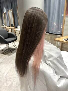 リーオオサカ(Lee Osaka) インナーカラー×ピンク/kana