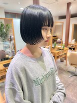 インビテーション 名古屋(invitation)&nbsp;◎ミニボブ/ブルーブラック