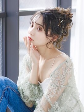 ヘアメイクサロンシャルメ(Hair Make Salon CHARMER) カジュアルアップスタイル☆