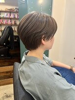 リブ(Lib)&nbsp;【Lib】ハンサムショート×ハイライトグレージュ