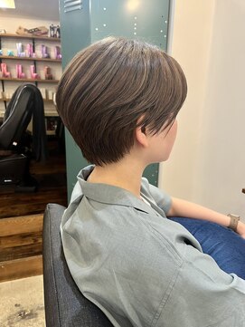 リブ(Lib) 【Lib】ハンサムショート×ハイライトグレージュ