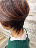 ヘアーサロン いまにし&nbsp;ショートレディースカット　襟足長め