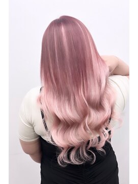 モアナ バイ ヘッドライト 二俣川店(Moana by HEADLIGHT) Moana【二俣川】#グラデーション#ピンク#ブリーチ#ケアブリーチ