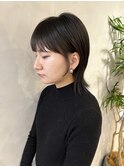ショートウルフ/マッシュウルフ/前髪カット/黒髪ショート/池袋