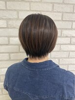 アッシュ 稲田堤店(Ash) 束感ショートボブ