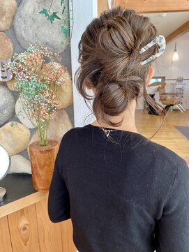 オンカン(onkan) ルーズおだんご／ツインおだんご