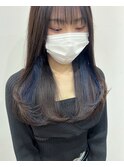 #イヤリングカラー#イヤリングカラーブルー#ブルーカラー