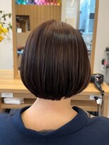 クラップス オル 金沢八景(CLAPS Ore)&nbsp;大人ショートボブショートインナーカラー丸みショートカット