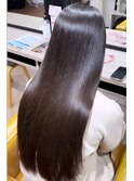 髪質改善ストレート