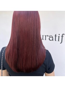 エムズキュラティフ(e'mZ Curatif) 韓国風レイヤーピンクヘア