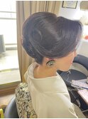 訪問着ヘア