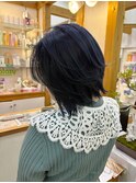 レイヤーボブイルミナカラーネイビー