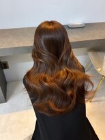 オズ 安積店(OZ)&nbsp;黒髪ボブルフネビージュ小顔ワンレン