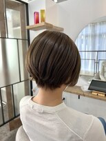 シアアルン 新小岩店(SHEER alun)&nbsp;丸みショートボブ/ピスタチオベージュ/SHEERalun新小岩店