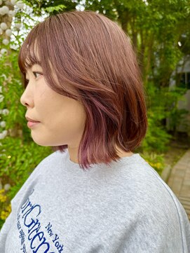 サラ 山口店(SARA) パープルインナーカラー