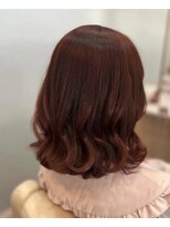 ヘアアトリエ ナイン(hair atelier nine)&nbsp;メルティーカラー/似合わせカット/ウェーブミディアム/福島市